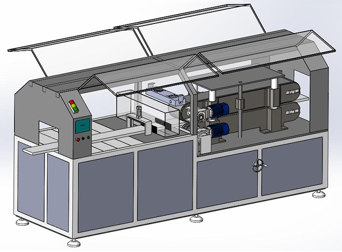 同步牽引切割機